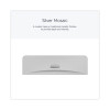 Icon Faceplate For Coreless Standard Roll Toilet Paper Dispenser, 3.56 x 12 x 1.5, Silver Mosaic