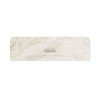Icon Faceplate For Coreless Standard Roll Toilet Paper Dispenser, 3.56 x 12 x 1.5, Warm Marble