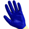 G60 Nitrile Coated Cut Resistant Gloves, En388: 3221, Large (Size 9), Blue/Yellow, 12 Pairs