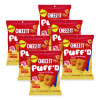 Puff'd Crackers, Double Cheese, 3 Oz Bag, 6/Carton