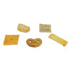 Cheez-It Baked Snack Mix, Classic Cheese, 4.5 Oz Bag, 6/Pack