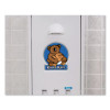 825 Front Label For Kb100, Kb101, 10 x 11.13, Blue/Brown/White/Black