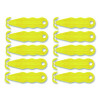 Kurve Blade Plus Safety Cutter, 5.75" Plastic Handle, Yellow, 10/Box