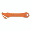 Excel Plus Safety Cutter, 7" Plastic Handle, Orange, 10/Box