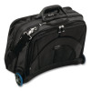 Contour Rolling Laptop Case, Fits Devices Up To 17", Ballistic Nylon, 17.5 x 9.5 x 13, Black