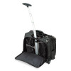 Contour Rolling Laptop Case, Fits Devices Up To 17", Ballistic Nylon, 17.5 x 9.5 x 13, Black
