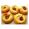 Premium Berry Jam Shortbread Cookies, Raspberry And Strawberry Variety, 2 Oz Pack, 36 Packs/Carton