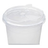Pet Lids, Strawless Sipper, Fits 32 Oz Cold Cups, Plastic, Clear, 1,000/Carton