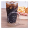 Pet Lids, Strawless Sipper, Fits 32 Oz Cold Cups, Plastic, Clear, 1,000/Carton