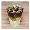 Pet Plastic Cups, 98 Mm Rim Diameter, 12 Oz, Clear, 1,000/Carton