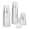 Pet Plastic Cups, 92 Mm Rim Diameter, 12 Oz, Clear, 1,000/Carton
