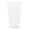 Pet Plastic Cups, 24 Oz, Clear, 600/Carton