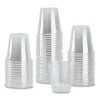 Pet Plastic Cups, 3 Oz, Clear, 2,500/Carton