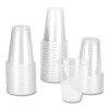 Pet Plastic Cups, 7 Oz, Clear, 1,000/Carton