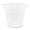 Pet Plastic Cups, 9 Oz, Clear, 1,000/Carton