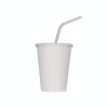 Double Poly Paper Cold Cups, 12 Oz, White, 1,000/Carton