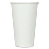 Double Poly Paper Cold Cups, 16 Oz, White, 1,000/Carton