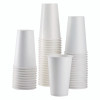 Double Poly Paper Cold Cups, 16 Oz, White, 1,000/Carton