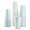 Double Poly Paper Cold Cups, 16 Oz, White, 1,000/Carton