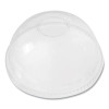 Pet Lids, Dome Lid, Fits 12 Oz To 24 Oz Cold Cups, Plastic, Clear, 1,000/Carton