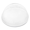Pet Lids, No Hole Dome Lid, Fits 12 Oz To 24 Oz Cold Cups, Plastic, Clear, 1,000/Carton