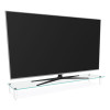 Extra Wide Glass Monitor Riser, 39.4" x 10.2" x 3.25", Clear, Supports 60 Lbs