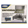 Monitor Stand With Drawer, 17" X 13.25" X 3" To 6.5", Black, Supports 50 Lbs