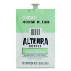 Alterra Decaf House Blend Coffee Freshpack, 100/Carton