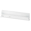 Low-Profile Under-Cabinet Led-Tube Light Fixture With (1) 9 W Led Tube, Steel Housing, 18.25" x 4" x 1.75", White