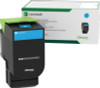 70C00Cg Return Program Toner, 1,000 Page-Yield, Cyan