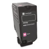 74c00Mg Return Program Toner, 3,000 Page-Yield, Magenta