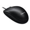 M100 Corded Optical Mouse, Usb 2.0, Left/Right Hand Use, Black