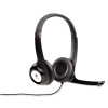 H390 Binaural Over The Head Usb Headset With Noise-Canceling Microphone, Black