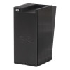 Expanding Time Card Rack For 9" Cards, 25 Pockets, Plastic, Black
