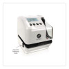 Lt5000 Electronic Time And Date Stamp, Digital Display, Cool Gray