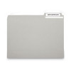 Cover-All Opaque File Folder Labels, Inkjet/Laser Printers, 0.66 X 3.44, White, 30 Labels/Sheet, 50 Sheets/Box
