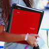 Wirebound Notebook, 1-Subject, Wide/Legal Rule, Randomly Assorted Cover Color, (100) 10.5 x 9.18 Sheets