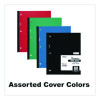 Wireless Neatbook Notebook, 1-Subject, Wide/Legal Rule, Randomly Assorted Cover Color, (80) 10.5 x 8 Sheets