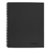 Wirebound Guided Business Notebook, Action Planner Project-Management Format, Dark Gray Linen Cover, (80) 11 x 8.5 Sheets