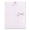 Filler Paper, 3-Hole, 8 X 10.5, Wide/Legal Rule, 200/Pack