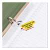 Reinforced Recycled Filler Paper Plus Study App, 3-Hole, 8.5 x 11, College Rule, 80/Pack