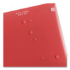 Two-Pocket Portfolio Clear View, Side: 3-Hole Punched, Accommodates 11 x 8.5 Sheets, Randomly Assorted Colors