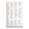 Spell-Write Wirebound Steno Pad, Randomly Assorted Cover Colors, Gregg Rule, (80) White 6 x 9 Sheets