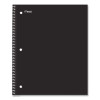 Wirebound Notebook, 3-Subject, Wide/Legal Rule, Randomly Assorted Cover Color, (150) 10.5 x 8 Sheets