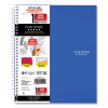 Wirebound Notebook, 1-Subject, Wide/Legal Rule, Randomly Assorted Cover Color, (100) 10.5 x 8 Sheets