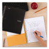 Wirebound Notebook, One-Subject, Medium/College Rule, Assorted Cover Colors, (100) 11" x 8.5" Sheets, 3/Pack