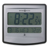Nikita Wall Clock, Silver/Charcoal Case, 8.75" x 8", 2 Aa (Sold Separately)