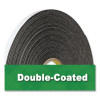 4466 Double-Coated Foam Tape, 1" Core, 1" X 5 Yds, Black