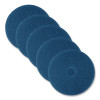 Low-Speed High Productivity Floor Pads 5300, 21" Diameter, Blue, 5/Carton