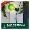 All Weather Hooks And Strips, Small, Plastic, Clear, 0.5 Lb Capacity, 30 Clips And 32 Strips/Pack